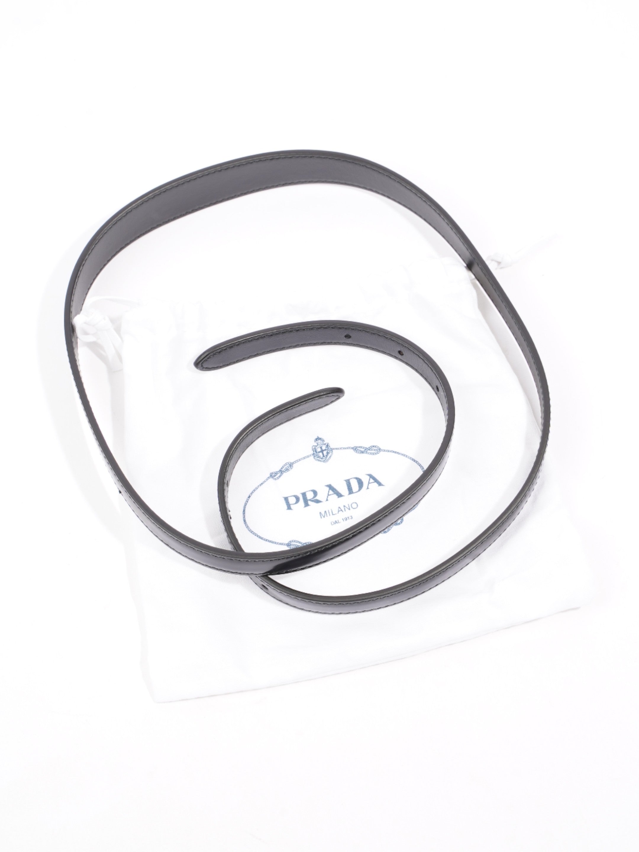 Prada Cleo Black Leather