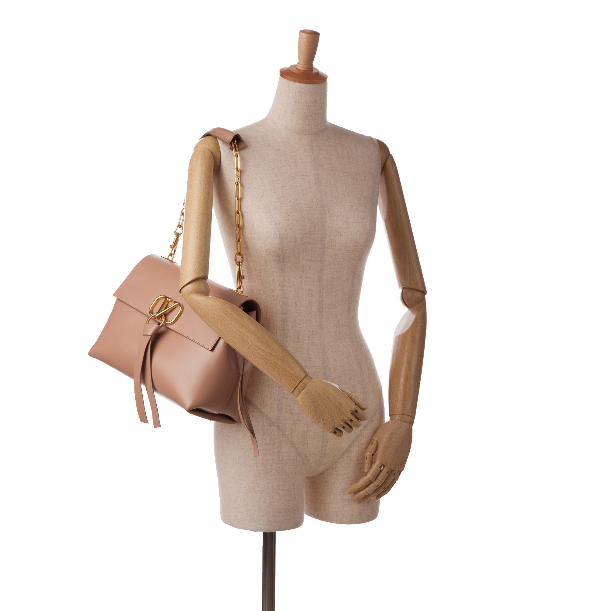 Valentino VRing Pink Leather