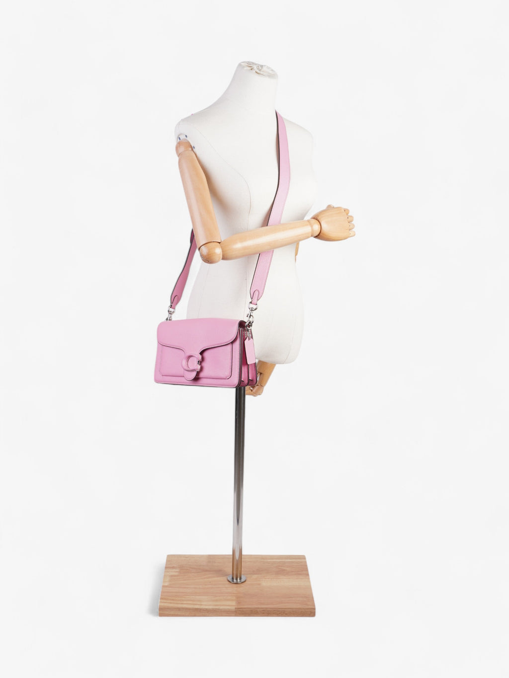 Coach Tabby Bubblegum Pink Grained Leather 26