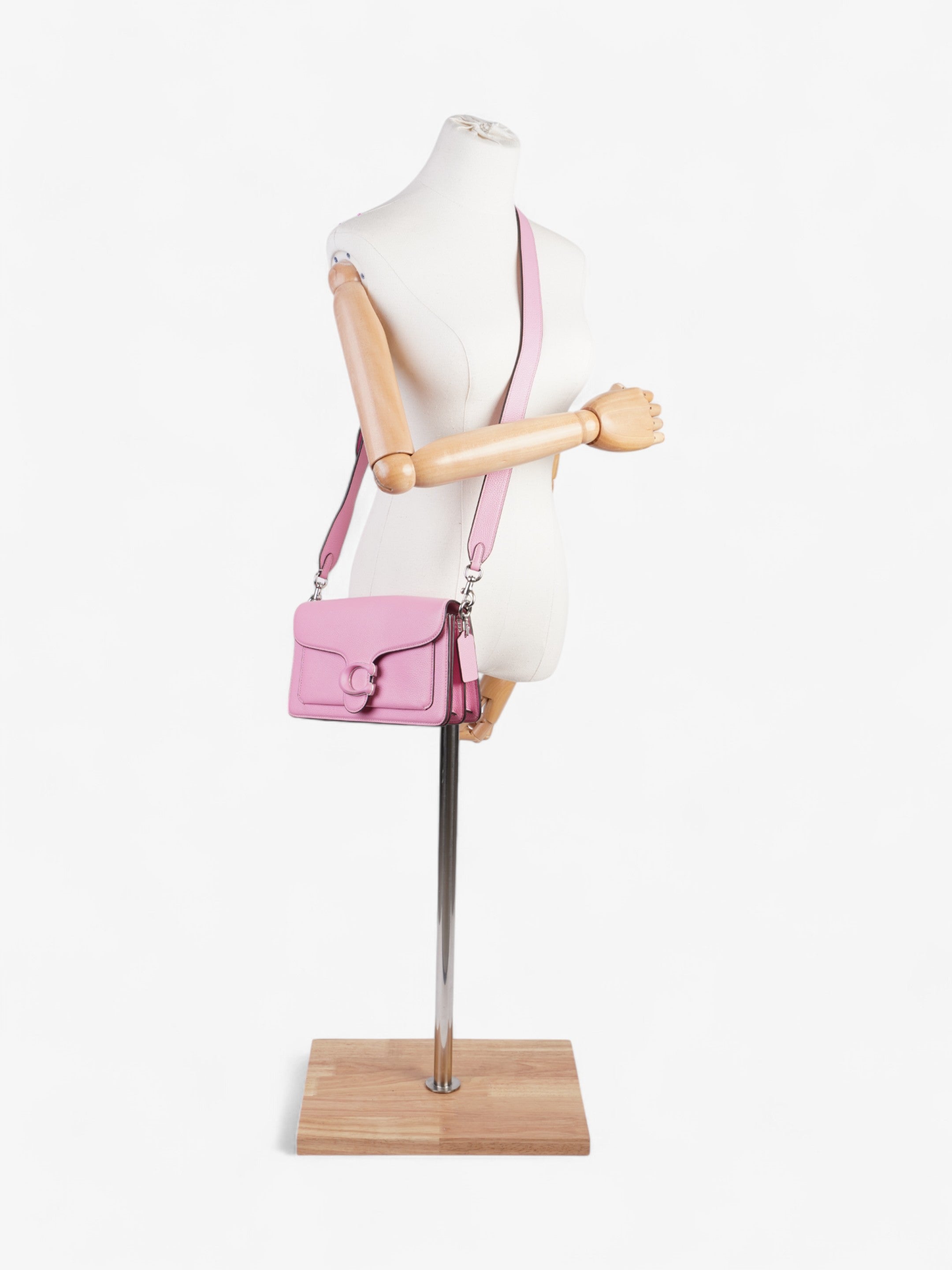 Coach Tabby Bubblegum Pink Grained Leather 26