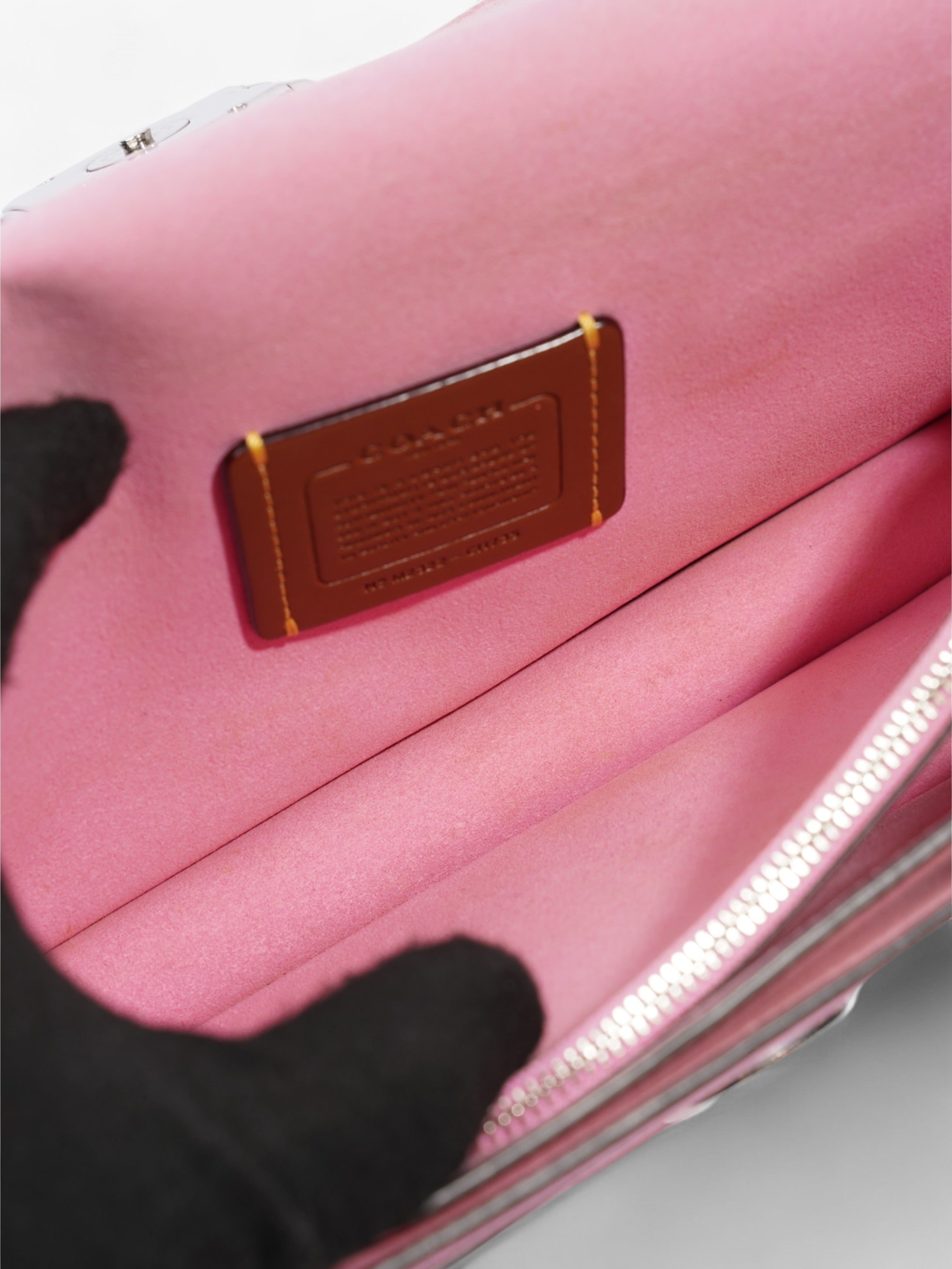 Coach Tabby Bubblegum Pink Grained Leather 26