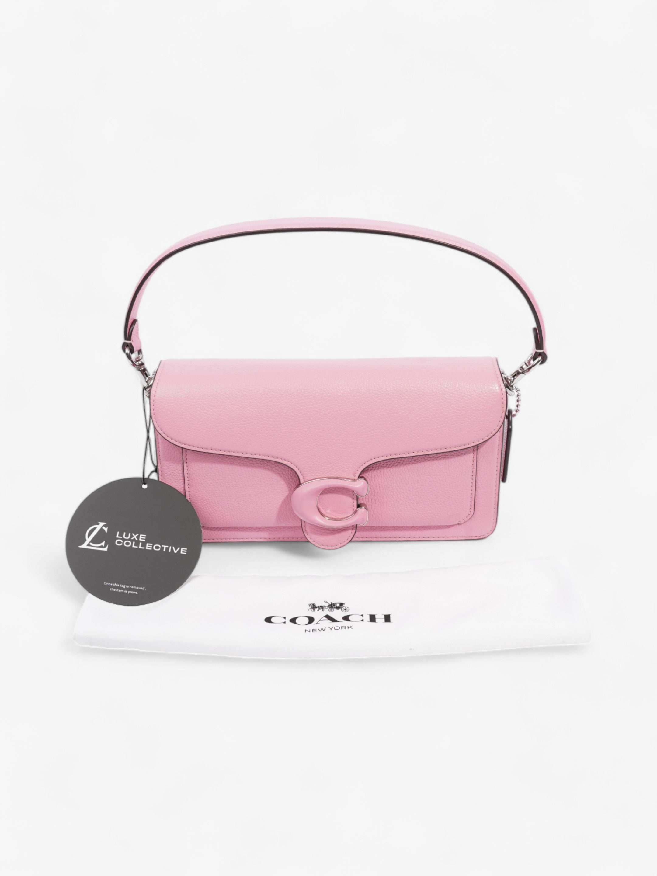 Coach Tabby Bubblegum Pink Grained Leather 26