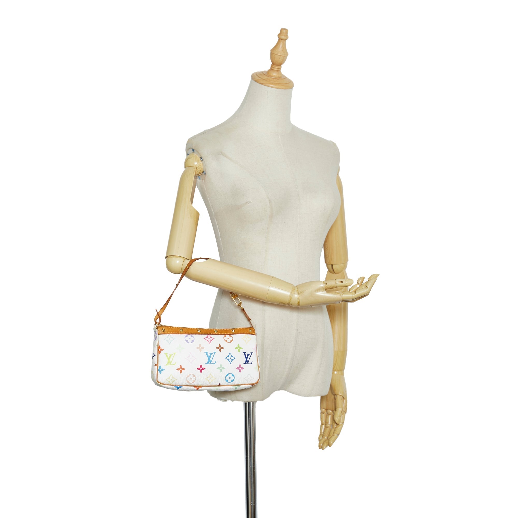 Louis Vuitton Pochette Accessoires Multicolor Monogram Canvas