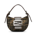 FENDI Mini Zucca Croissant Baguette