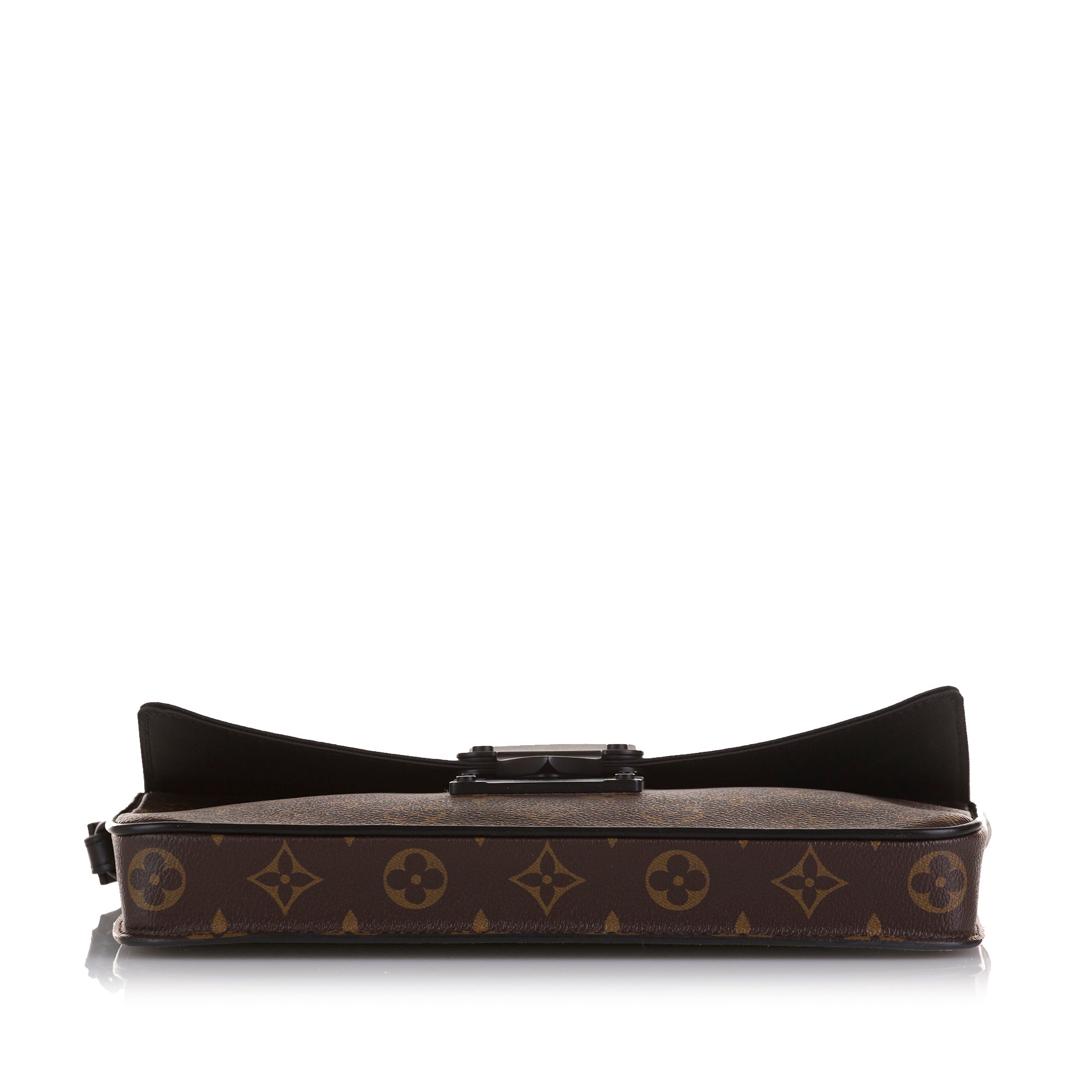 Louis Vuitton Macassar S Lock A4 Monogram Canvas
