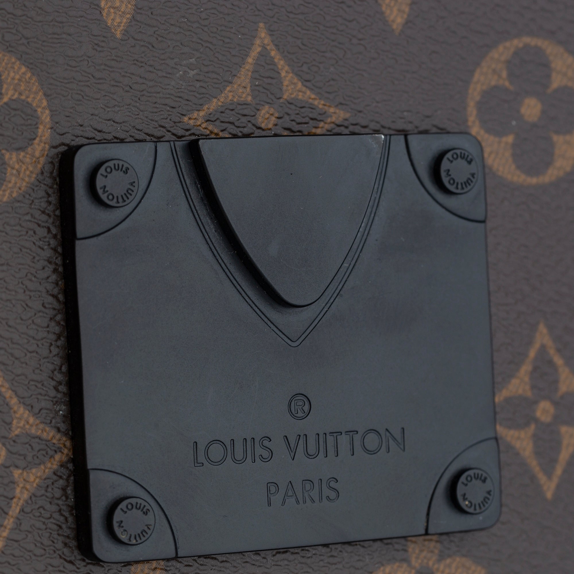 Louis Vuitton Macassar S Lock A4 Monogram Canvas