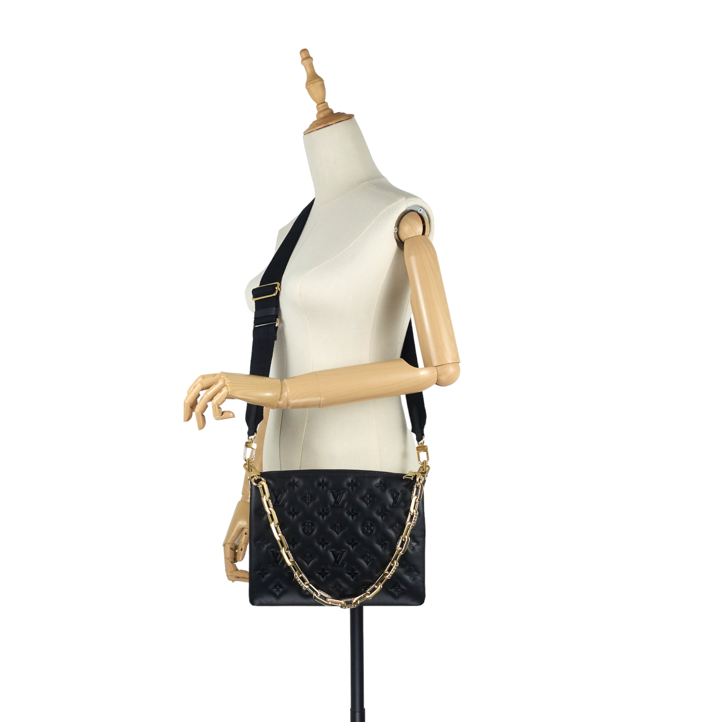 Louis Vuitto Coussin PM Lambskin Leather Crossbody Bag