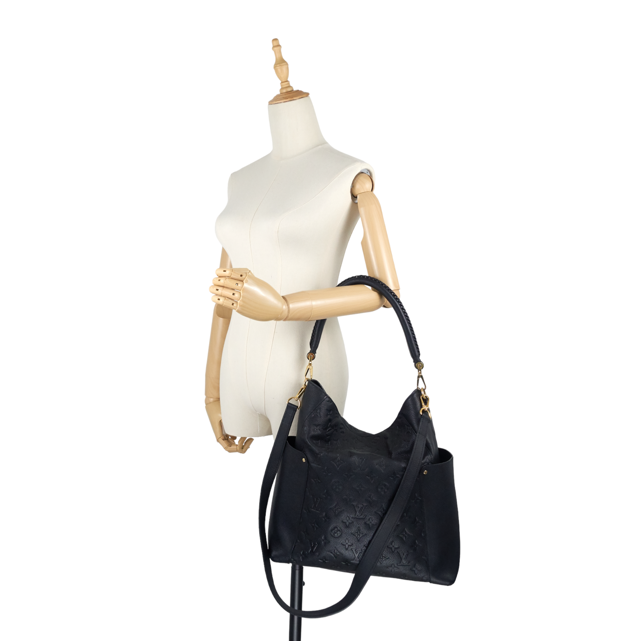 Louis Vuitto Bagatelle Monogram Empreinte Leather Bag
