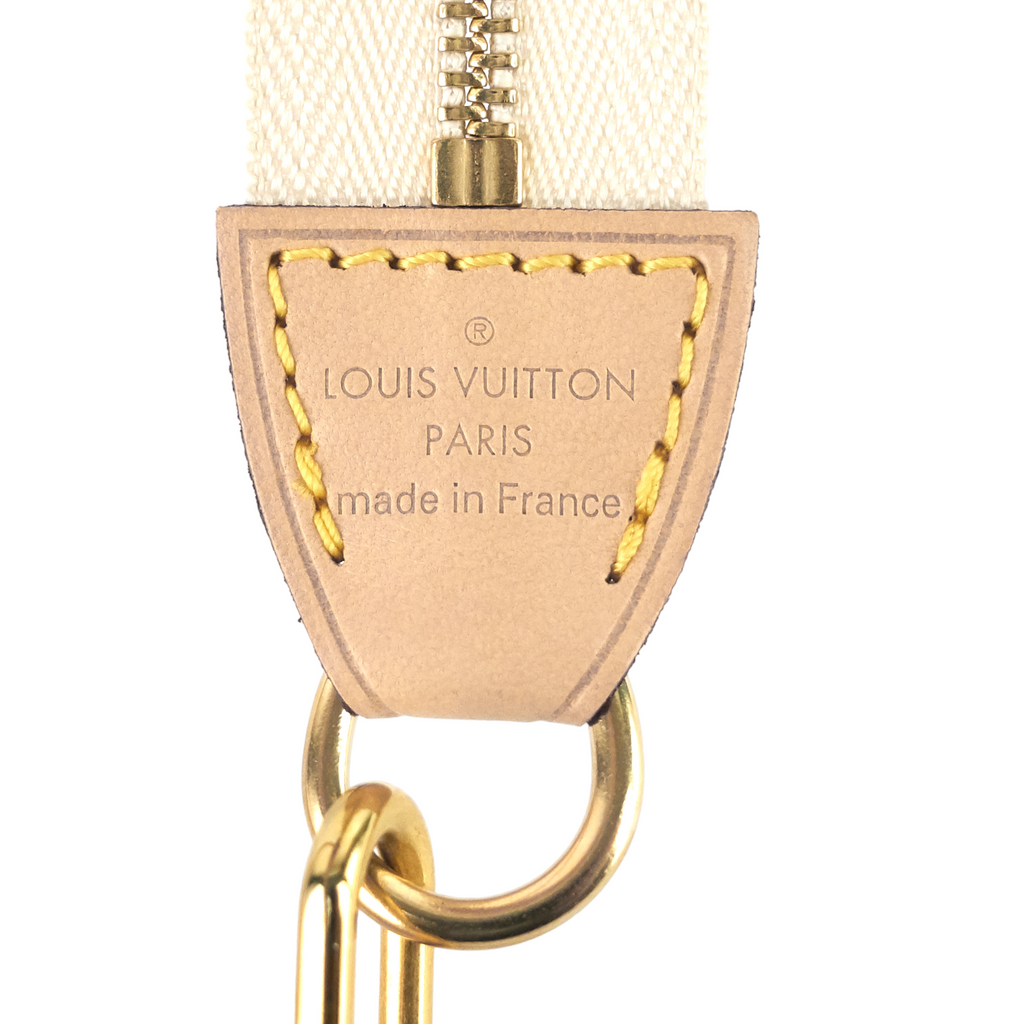 Louis Vuitto Pochette Accessoires NM Damier Azur Canvas Bag