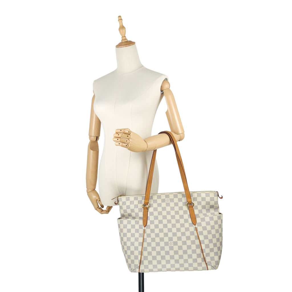 Louis Vuitto Totally GM Damier Azur Canvas Bag