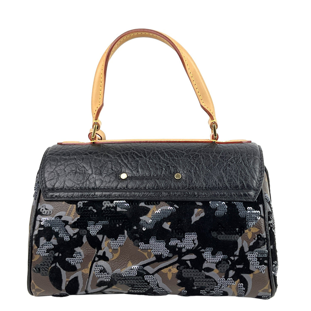 Louis Vuitto Carrousel Fleur de Jais Monogram Canvas Bag