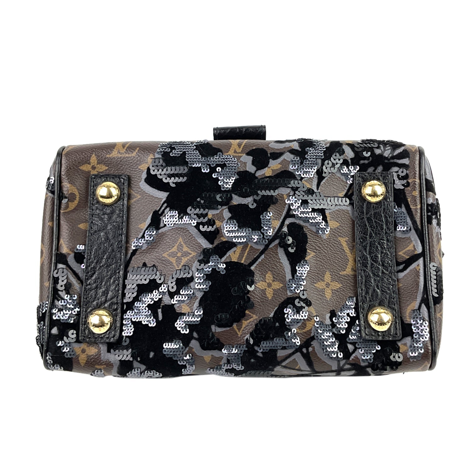 Louis Vuitto Carrousel Fleur de Jais Monogram Canvas Bag