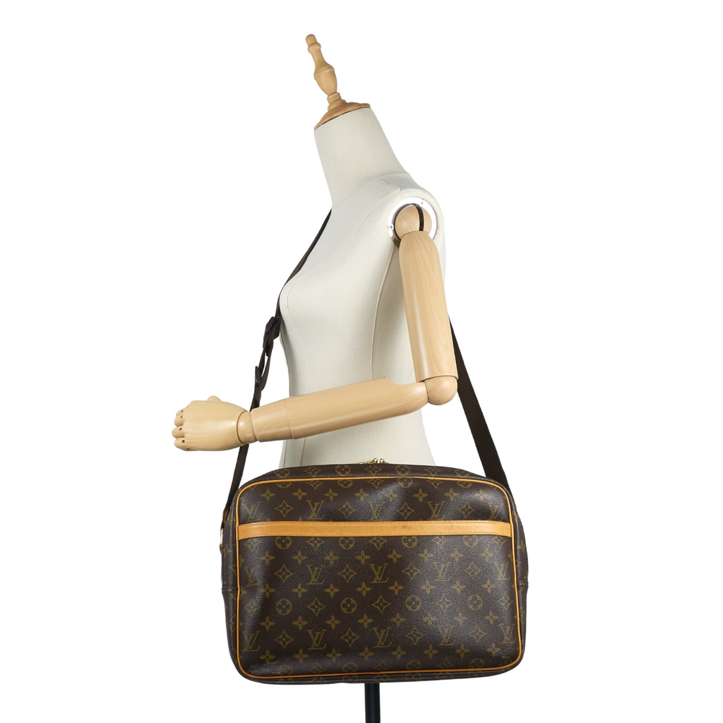 Louis Vuitto Reporter GM Monogram Canvas Bag