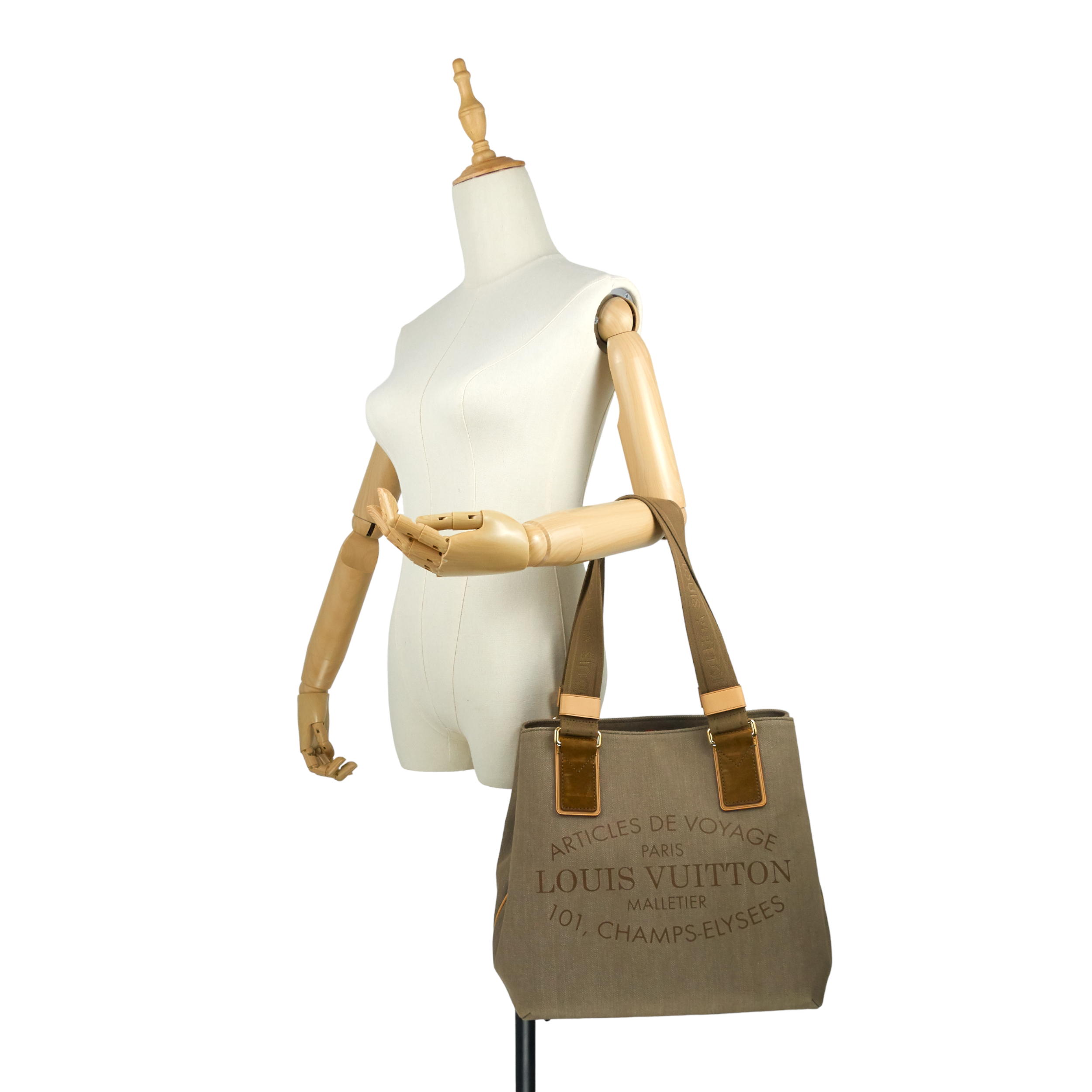 Louis Vuitto Plein Soleil Limited Edition Denim Tote Bag