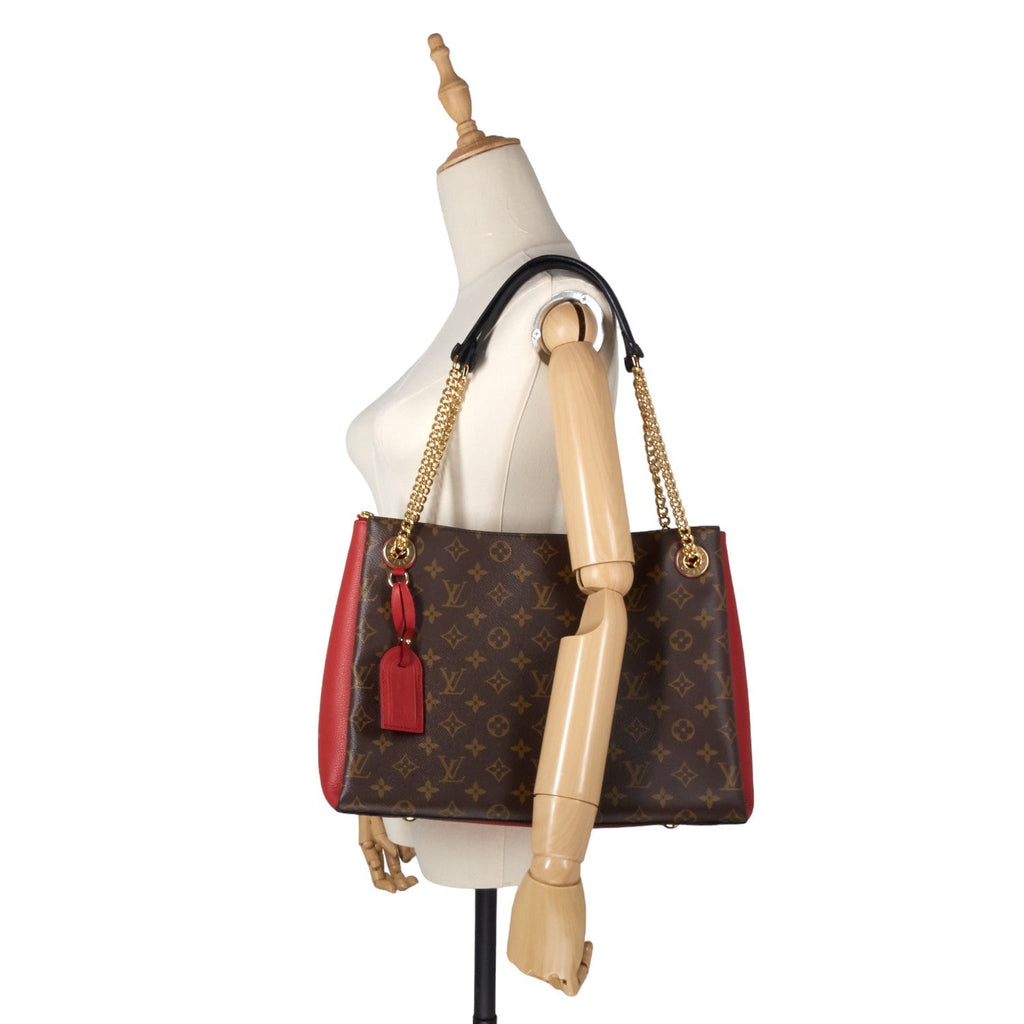 Louis Vuitto SurÃ¨ne MM Cherry Monogram Canvas Bag