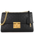Gucci Padlock Medium Guccissima Leather Bag