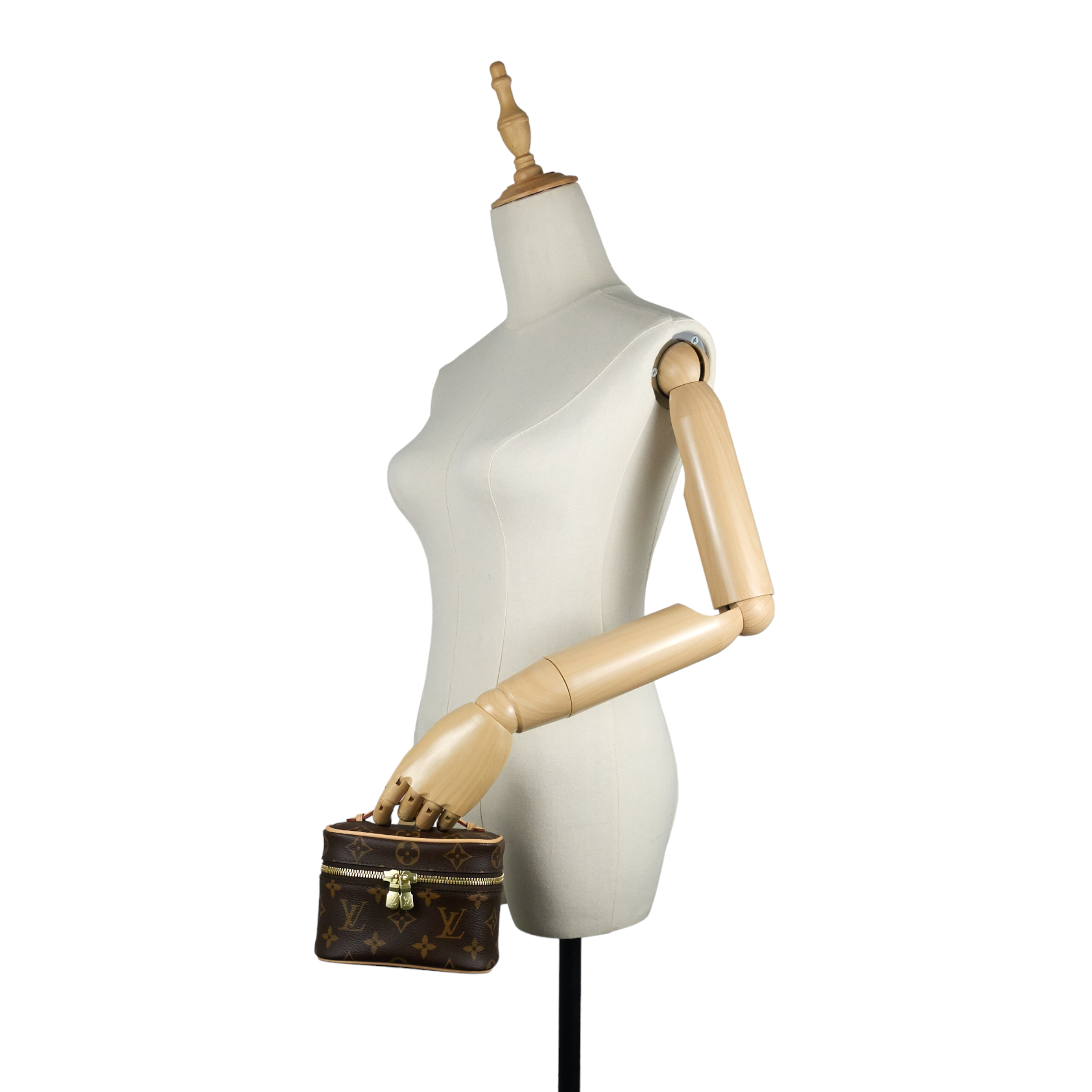 Louis Vuitto Nice Nano Vanity Monogram Canvas Case