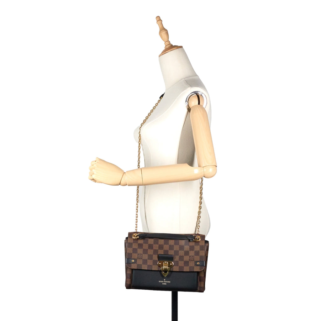 Louis Vuitto Vavin PM Damier Ebene Canvas Bag