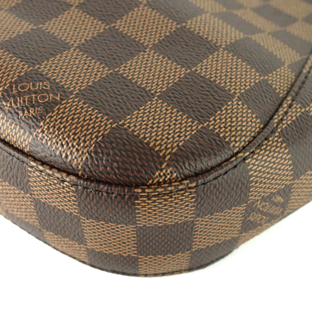 Louis Vuitto South Bank Besace Damier Ebene Canvas Bag