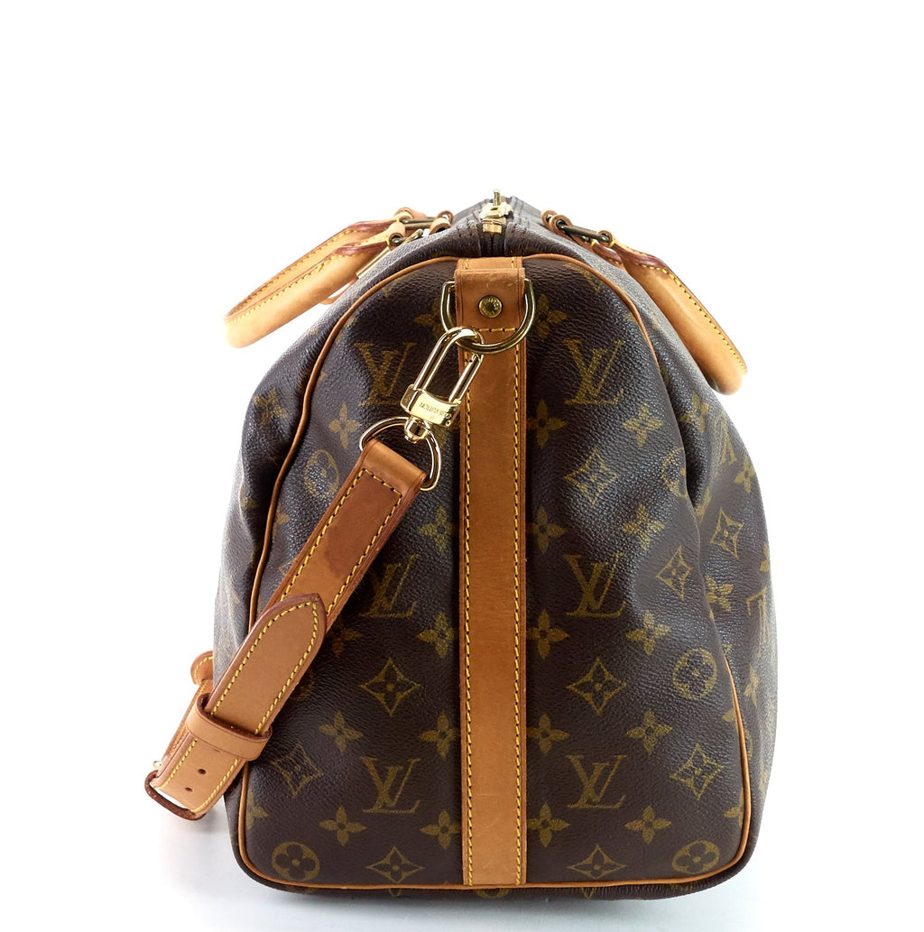 Louis Vuitto Keepall 45 Bandouliere Monogram Canvas Bag