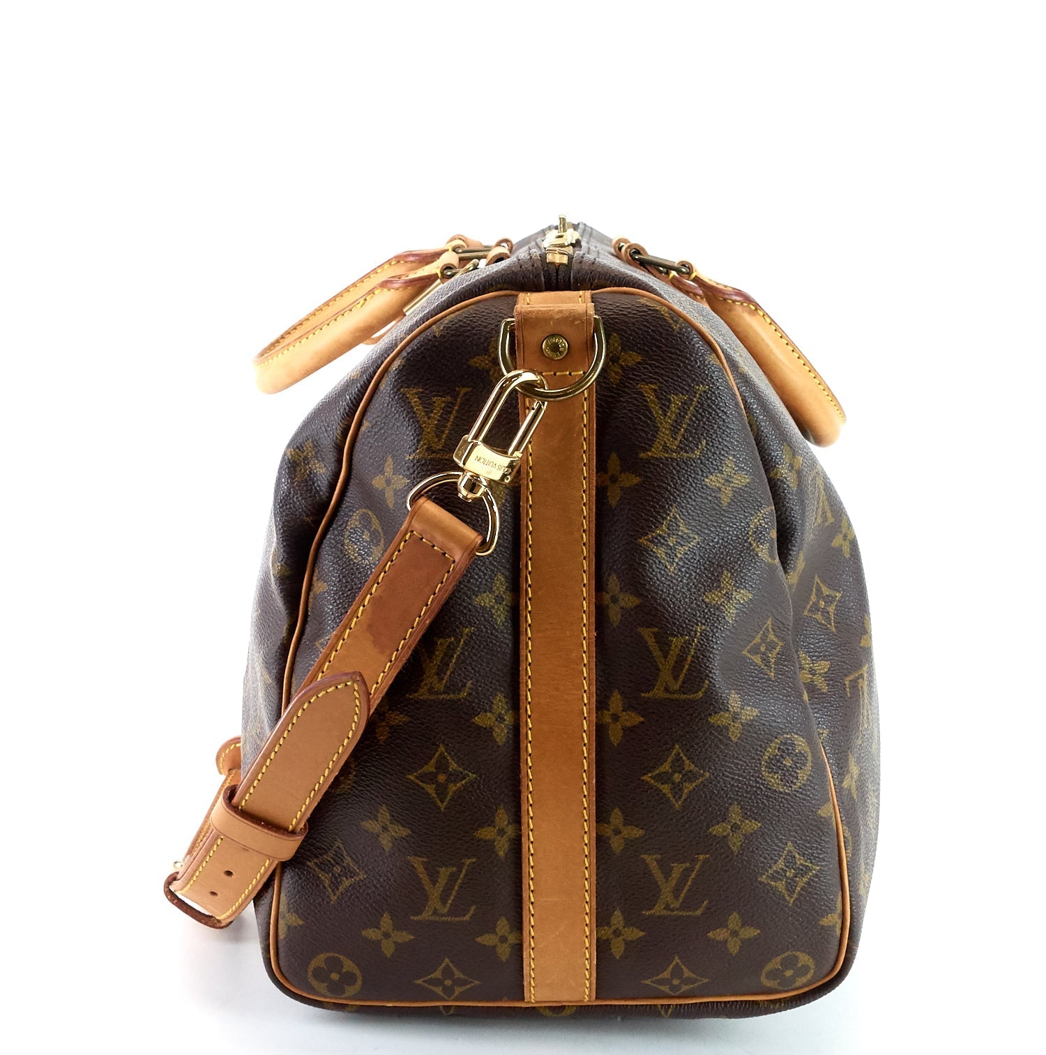 Louis Vuitto Keepall 45 Bandouliere Monogram Canvas Bag