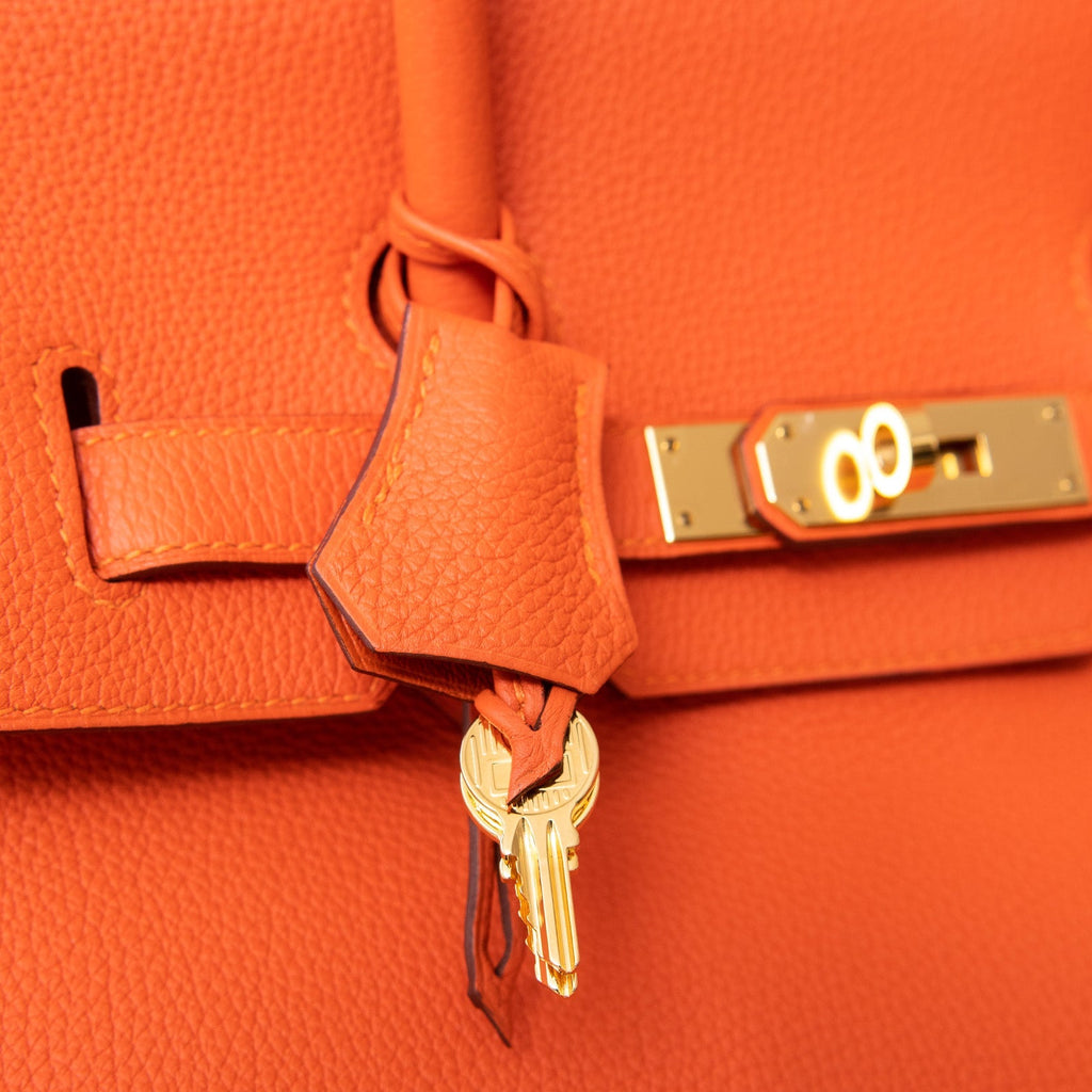 Hermes Orange Birkin 35