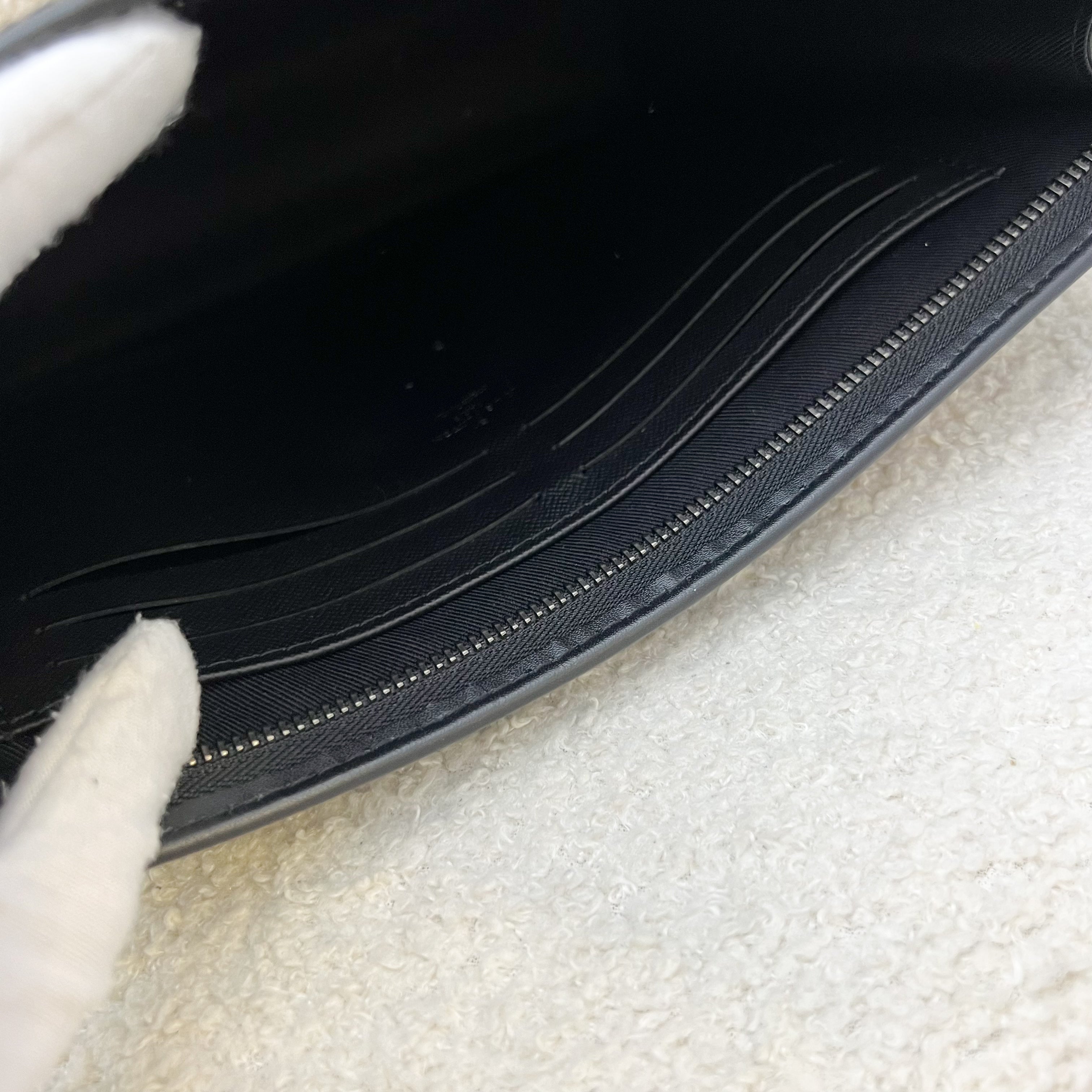 LV Pochette Voyage MM in Monogram Eclipse Canvas in SHW