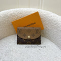LV Rosalie Coin Purse / Small Wallet in Monogram / Reverse Monogram Canvas and GHW