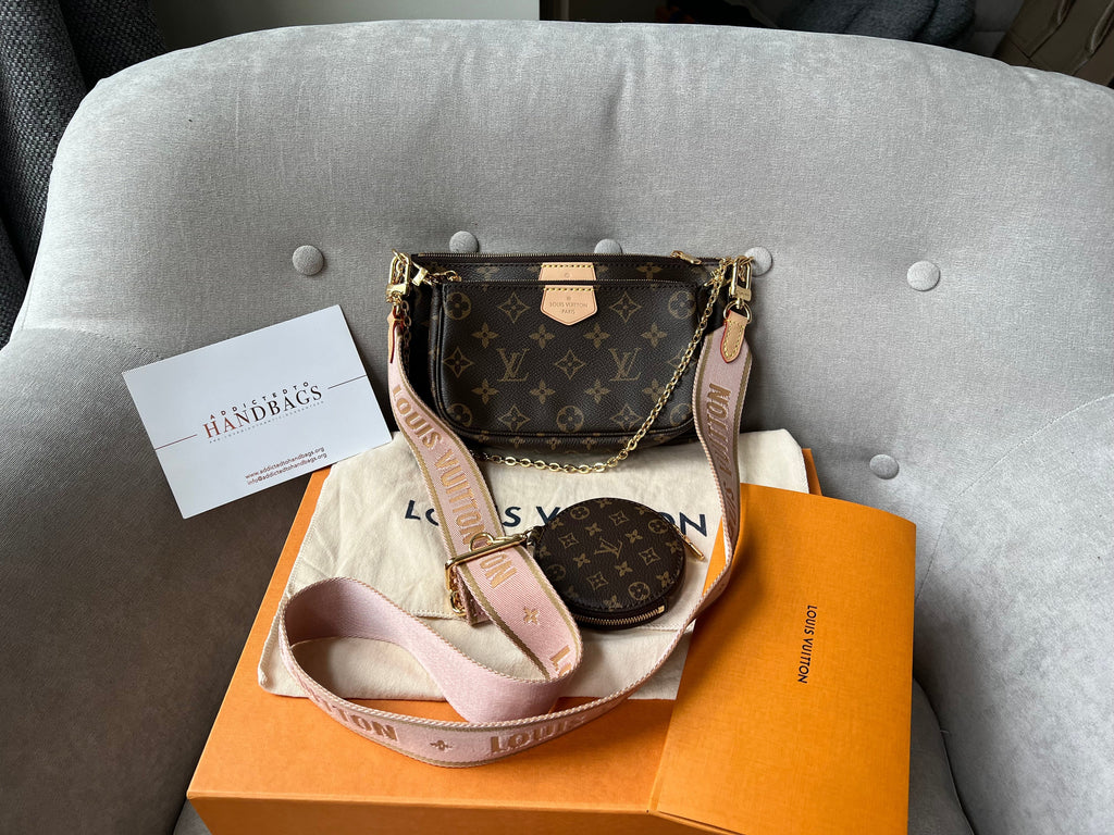 Louis Vuitton Multi Pochette Accessoires Rose Chiaro (RRP £1970)