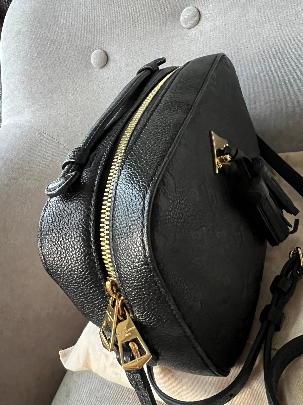 Louis Vuitton Saintonge Black Empreinte (RRP £1520)