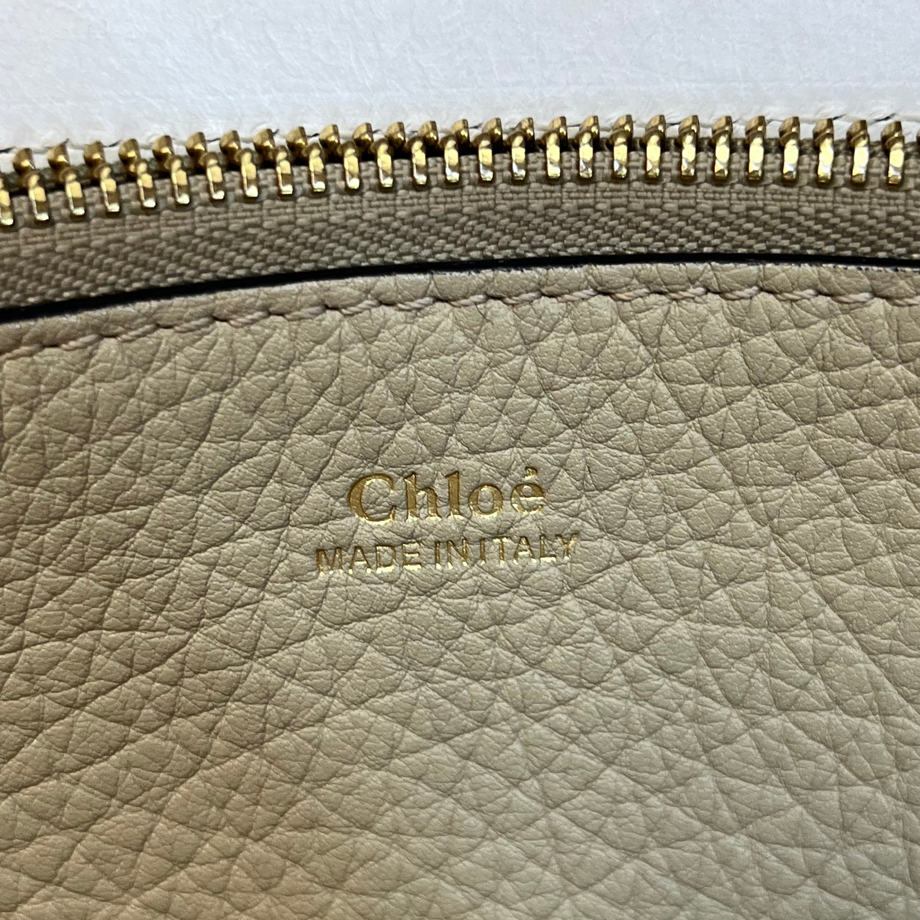CHLOE Charlotte Leather Tote TS3994