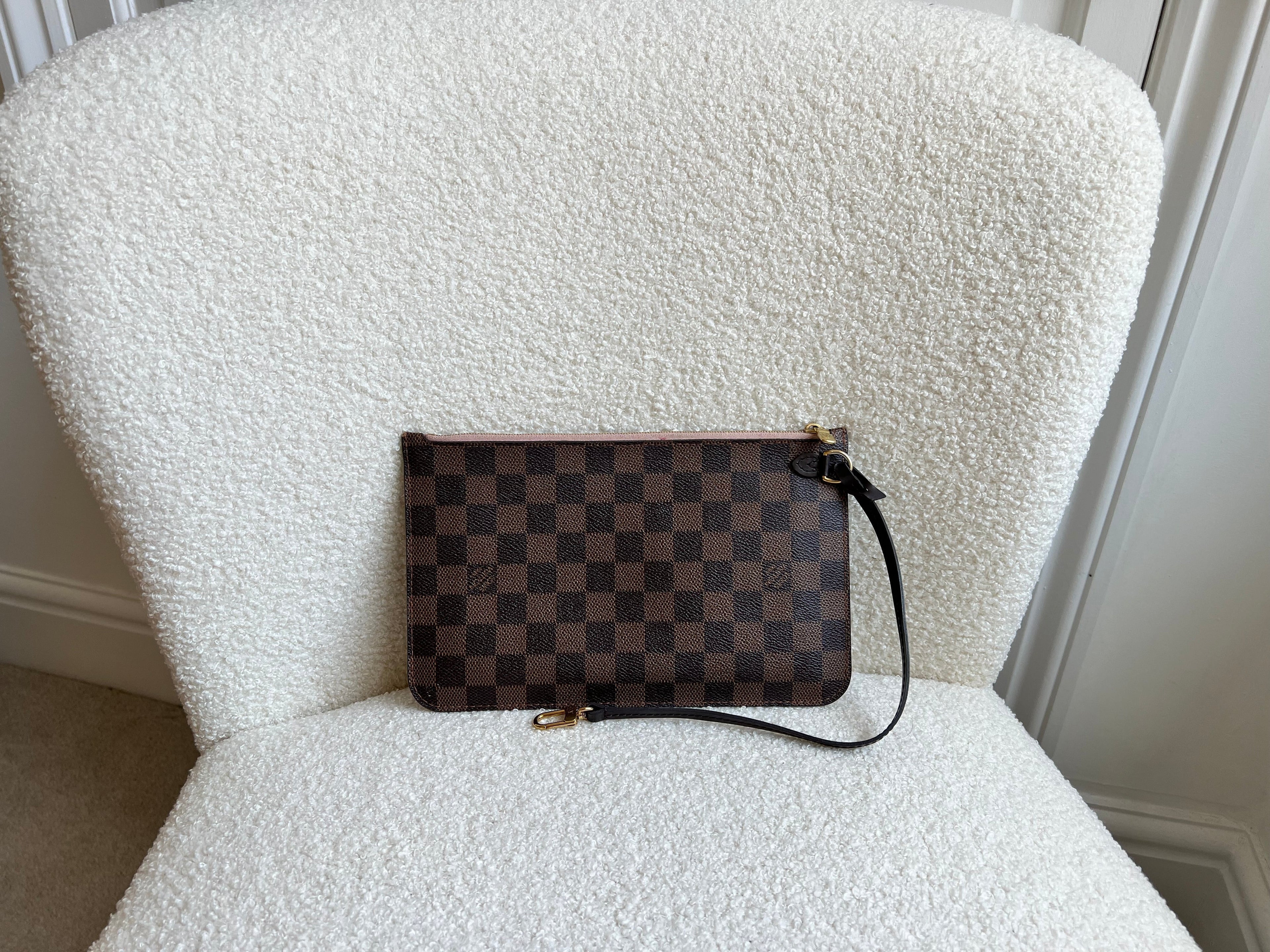 Louis Vuitton Pouch (from Neverfull) in Damier Ebene