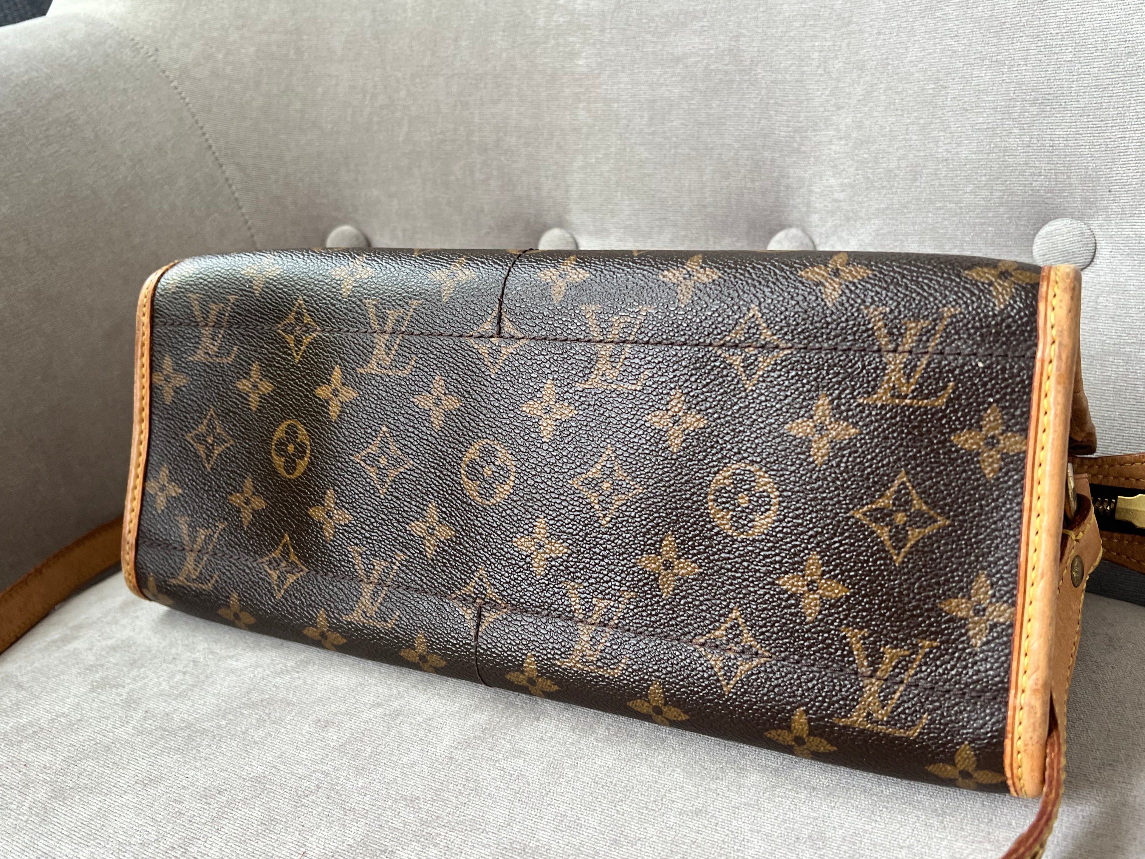 Louis Vuitton Popincourt with long strap in Monogram