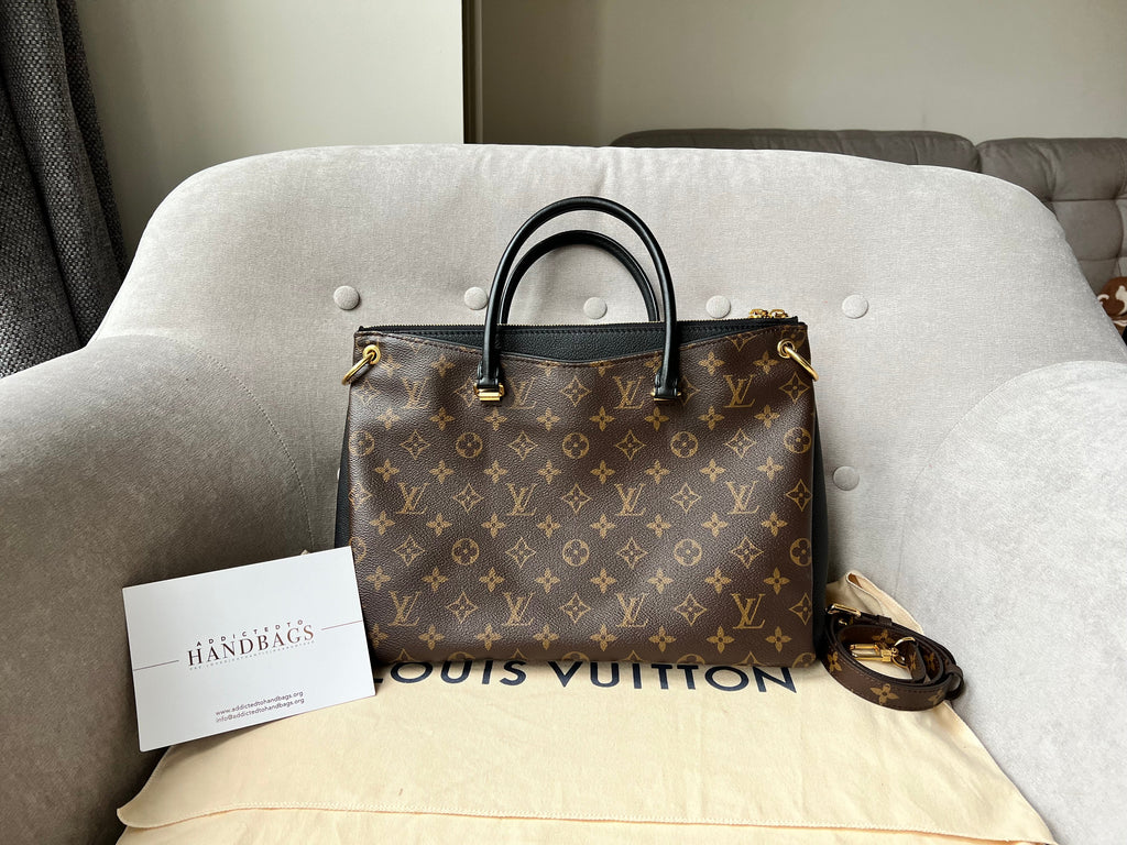 Louis Vuitton Pallas Tote in Monogram and Black (RRP £1960)