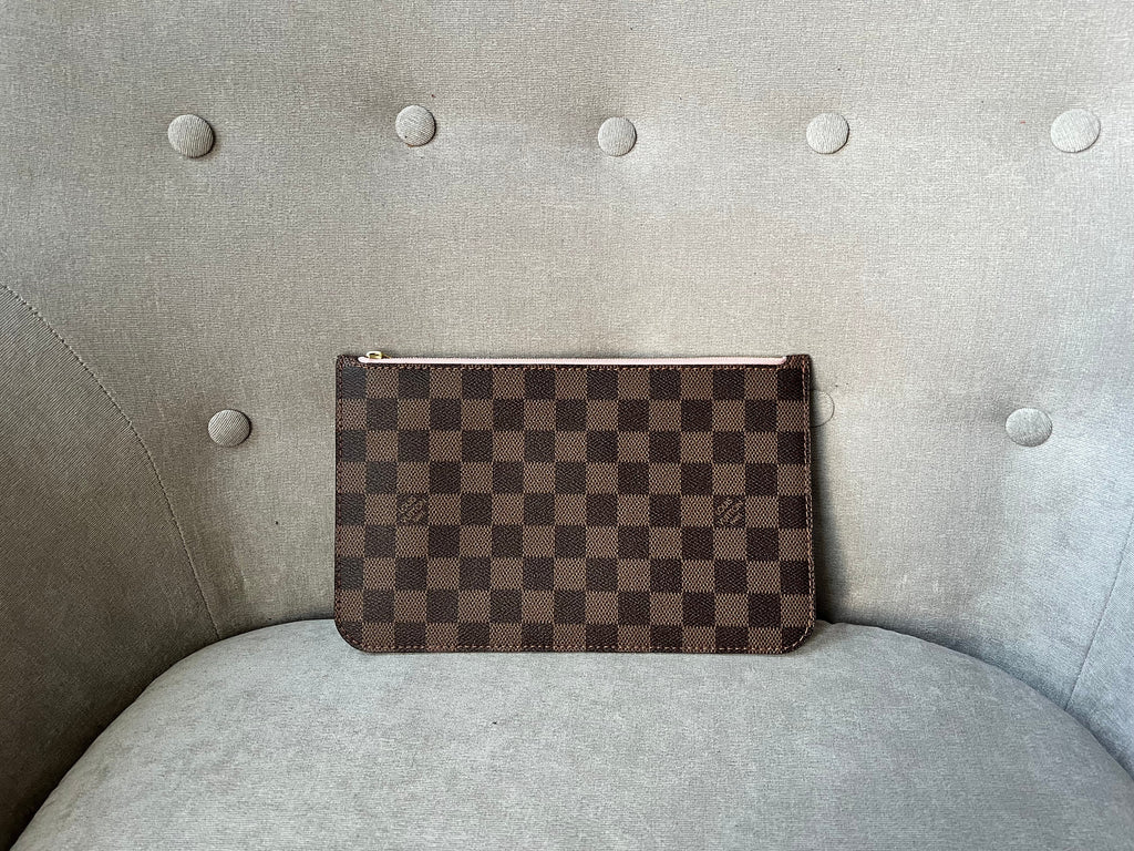 Louis Vuitton Pouch (from Neverfull MM) in Damier Ebene