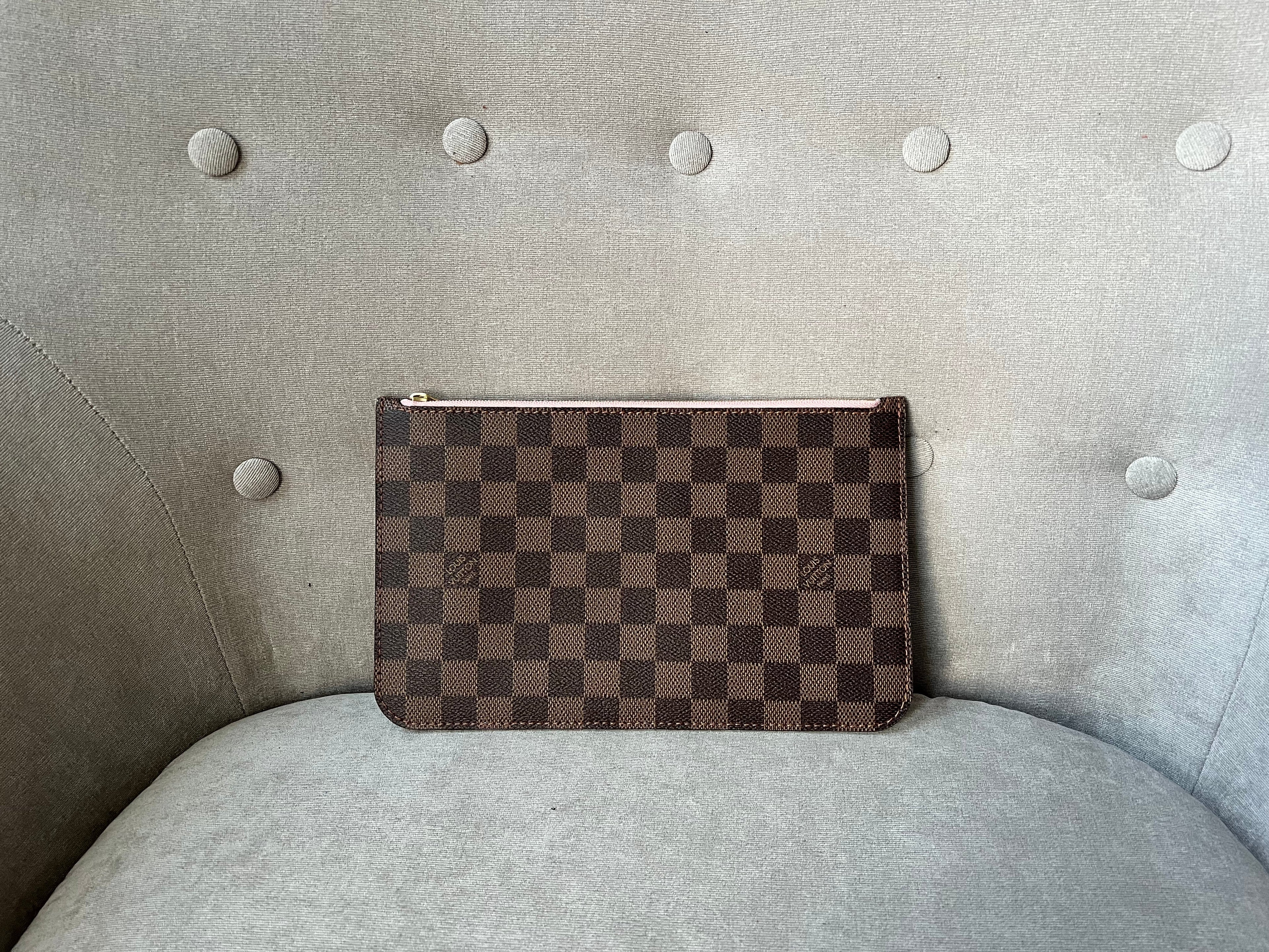 Louis Vuitton Pouch (from Neverfull MM) in Damier Ebene