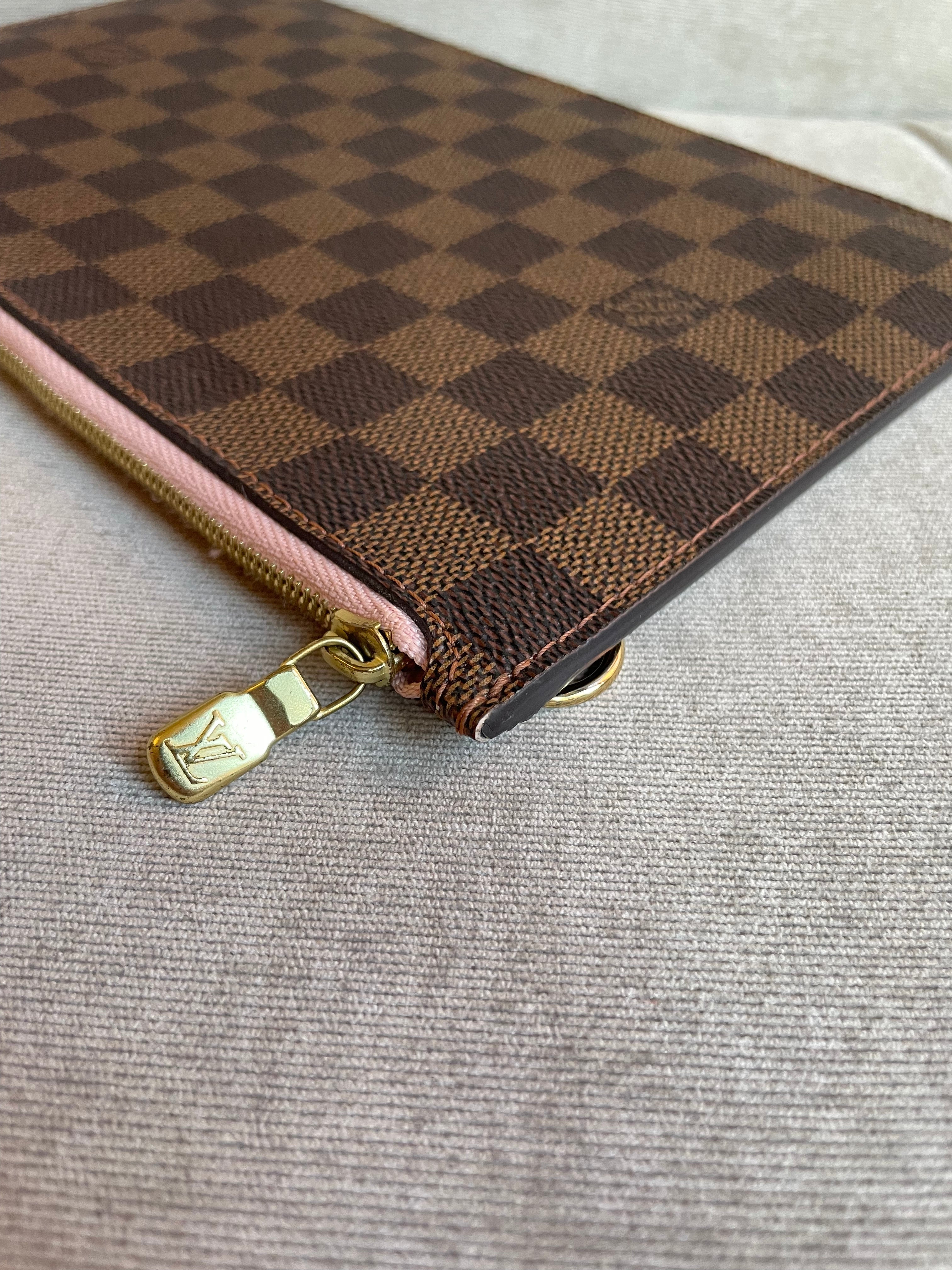 Louis Vuitton Pouch (from Neverfull MM) in Damier Ebene