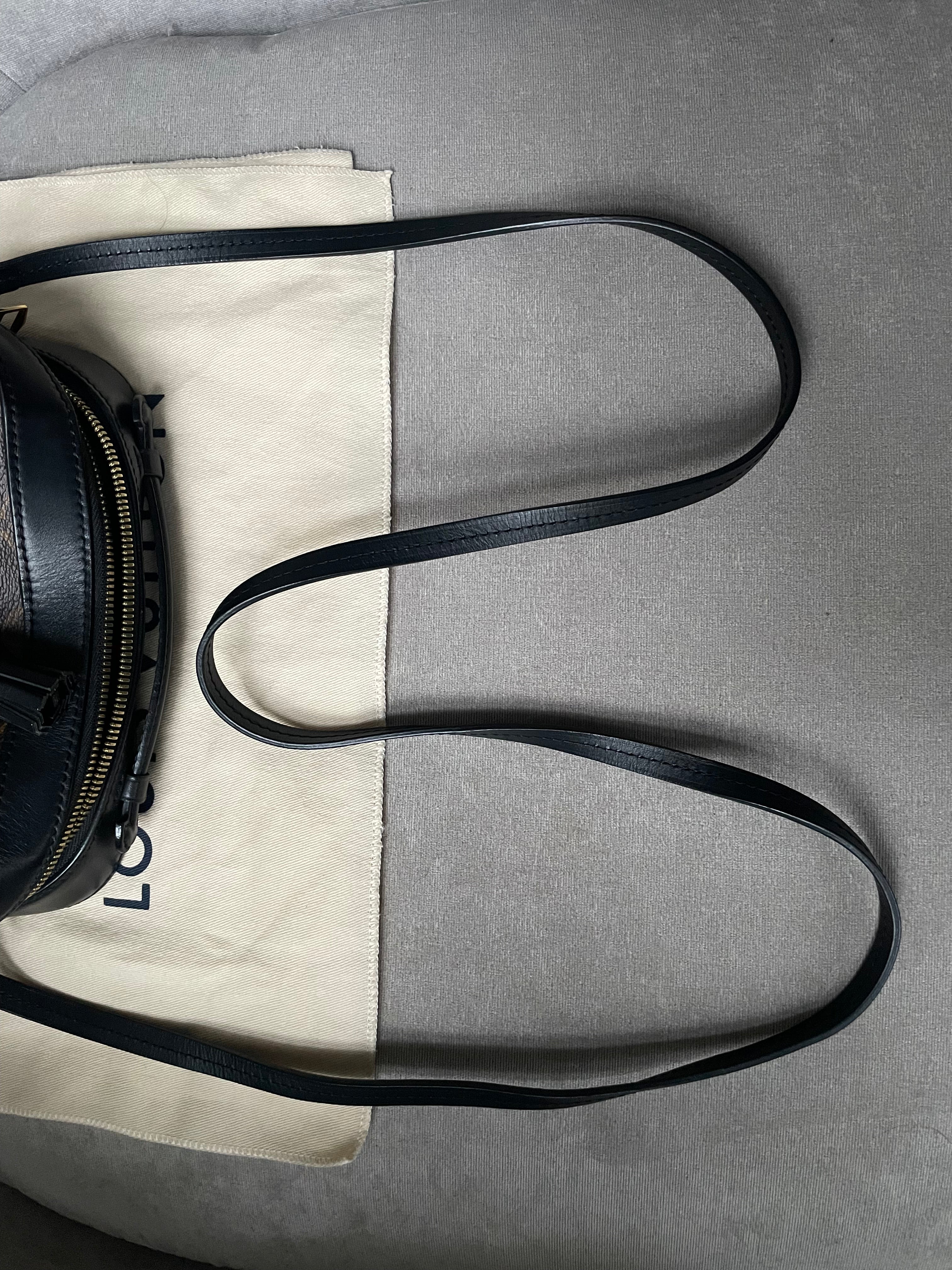 Louis Vuitton Saintonge Black and Monogram