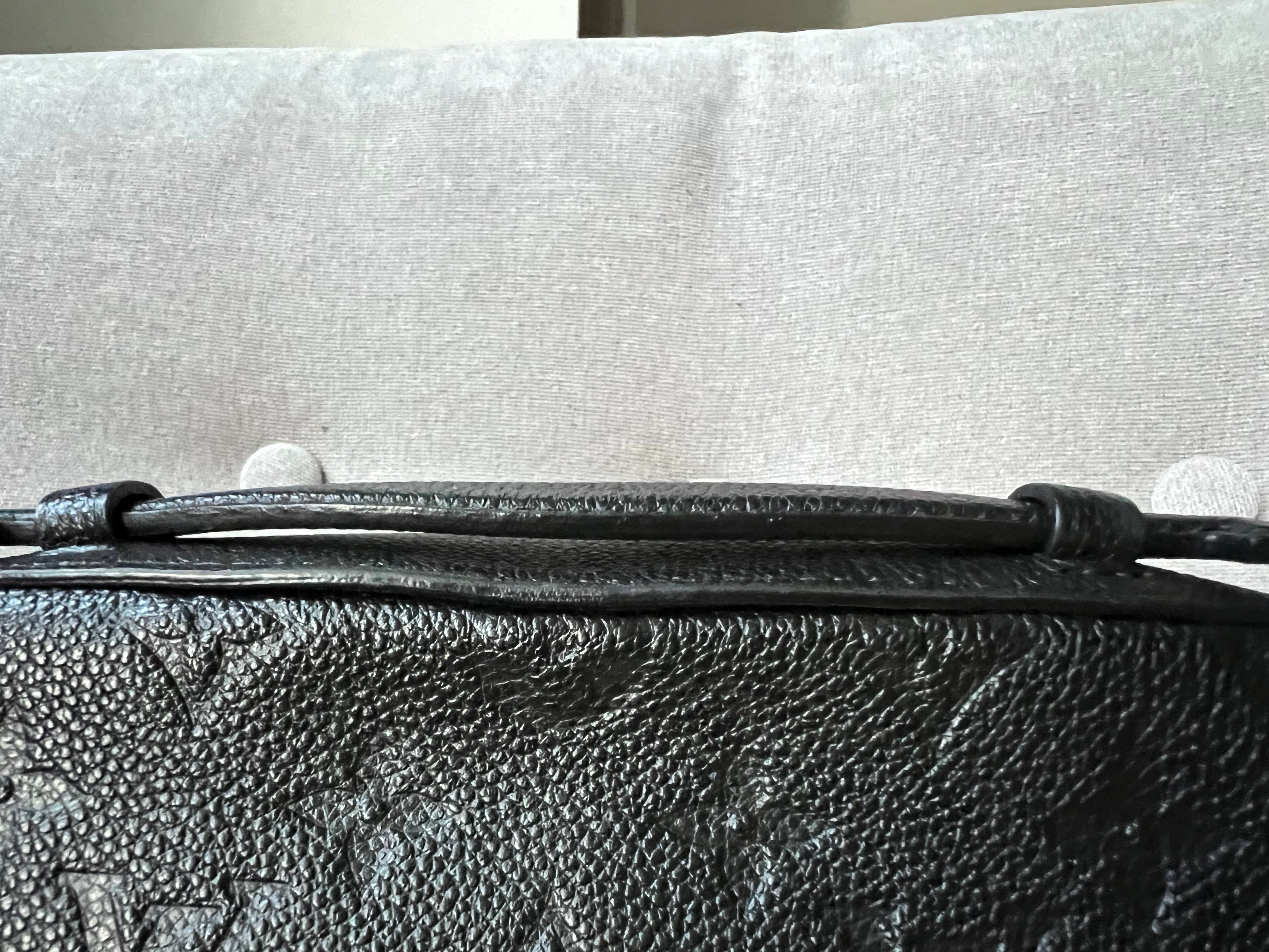 Louis Vuitton Saintonge Black Empreinte (RRP £1520)