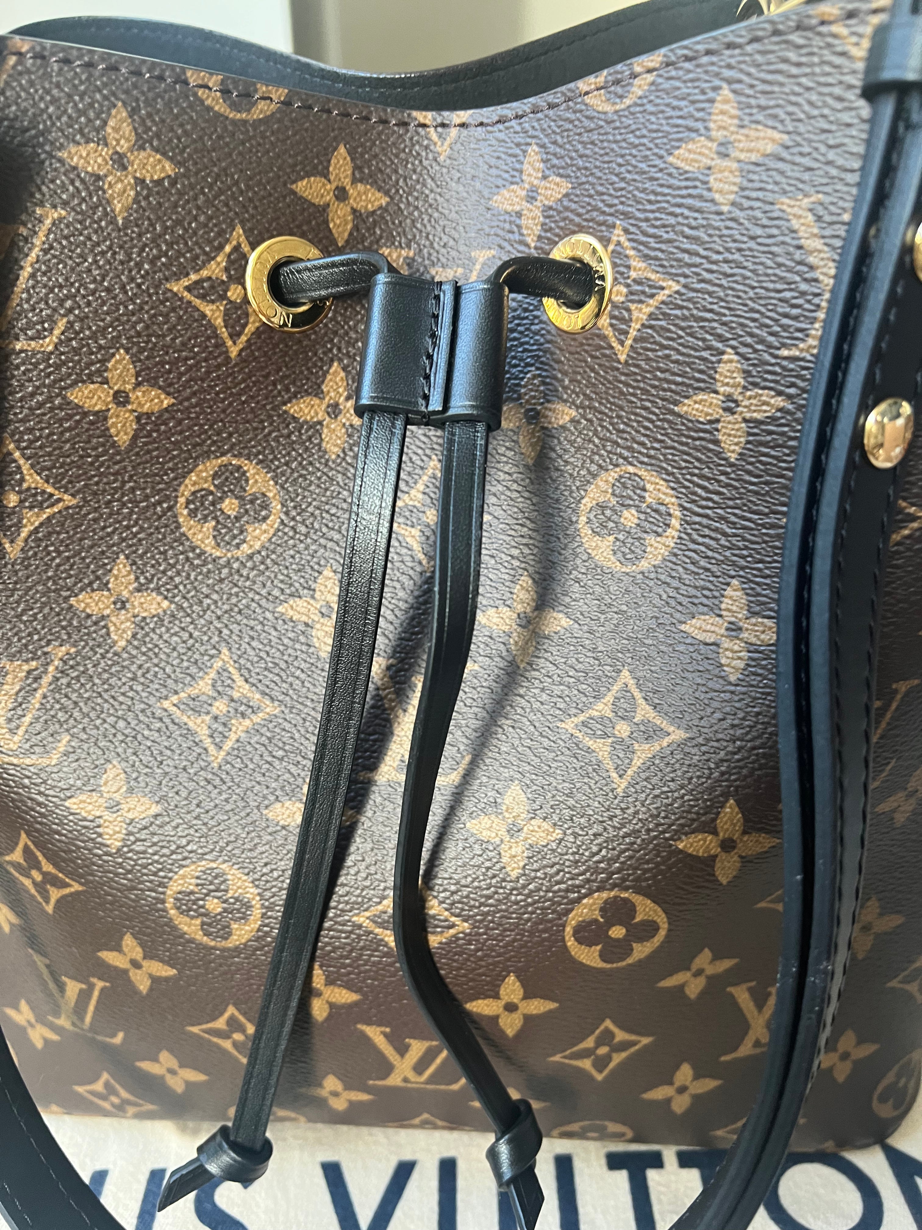 Louis Vuitton Neo Noe Monogram and Black (RRP £1,560)