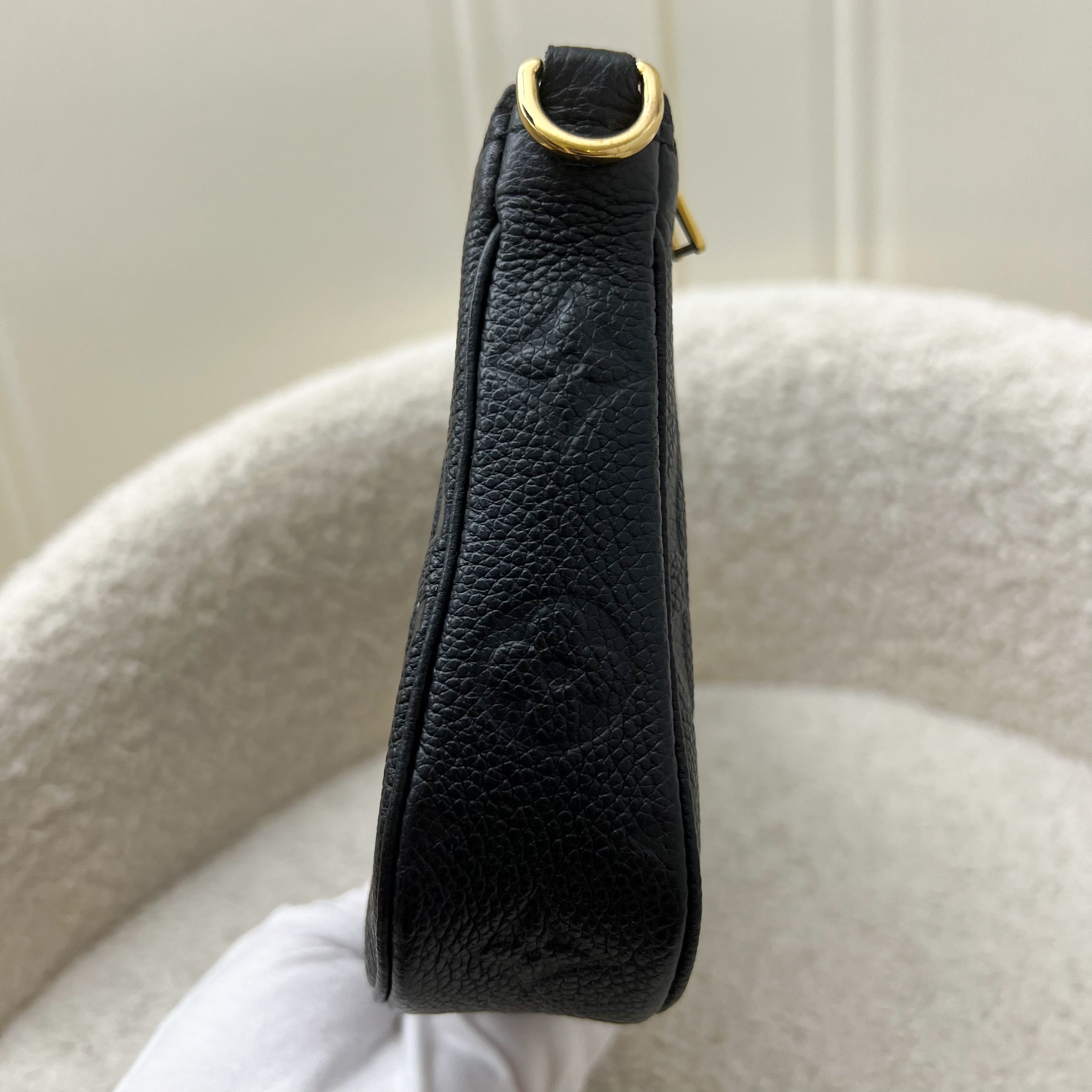 LV Multi Pochette Accessoires MPA in Black Empreinte Leather and GHW