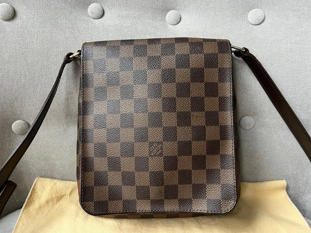 Louis Vuitton Musette Salsa PM (long strap version) Damier Ebene
