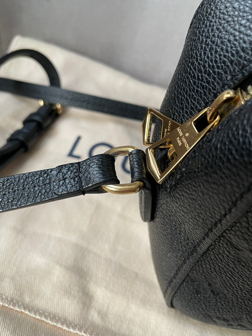 Louis Vuitton Saintonge Black Empreinte (RRP £1520)