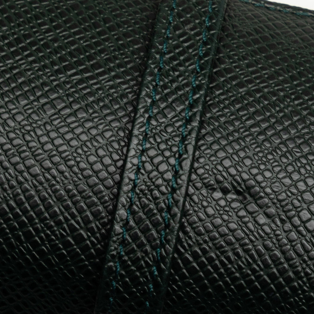 Green Louis Vuitton Taiga Etui Pen Case