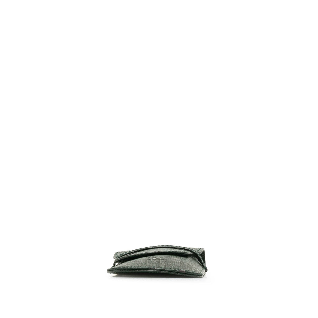Green Louis Vuitton Taiga Etui Pen Case