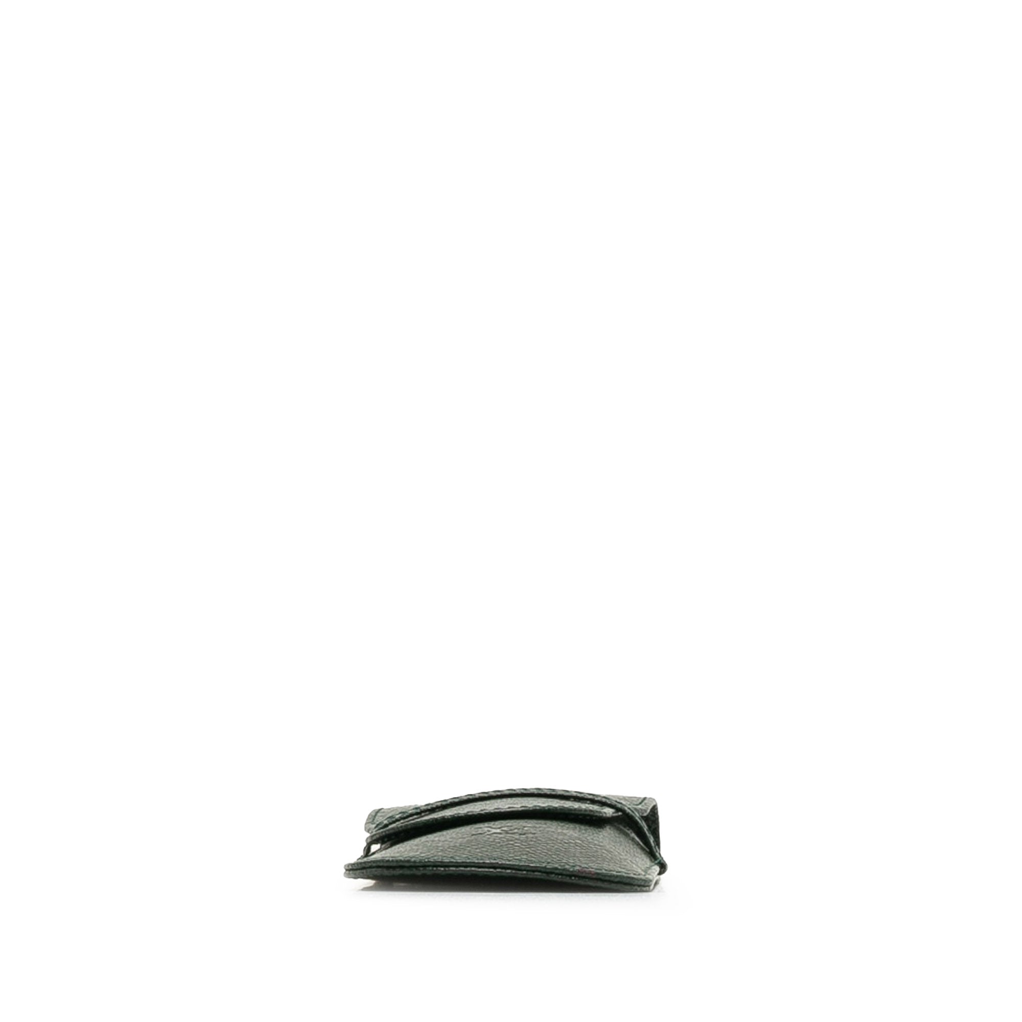 Green Louis Vuitton Taiga Etui Pen Case