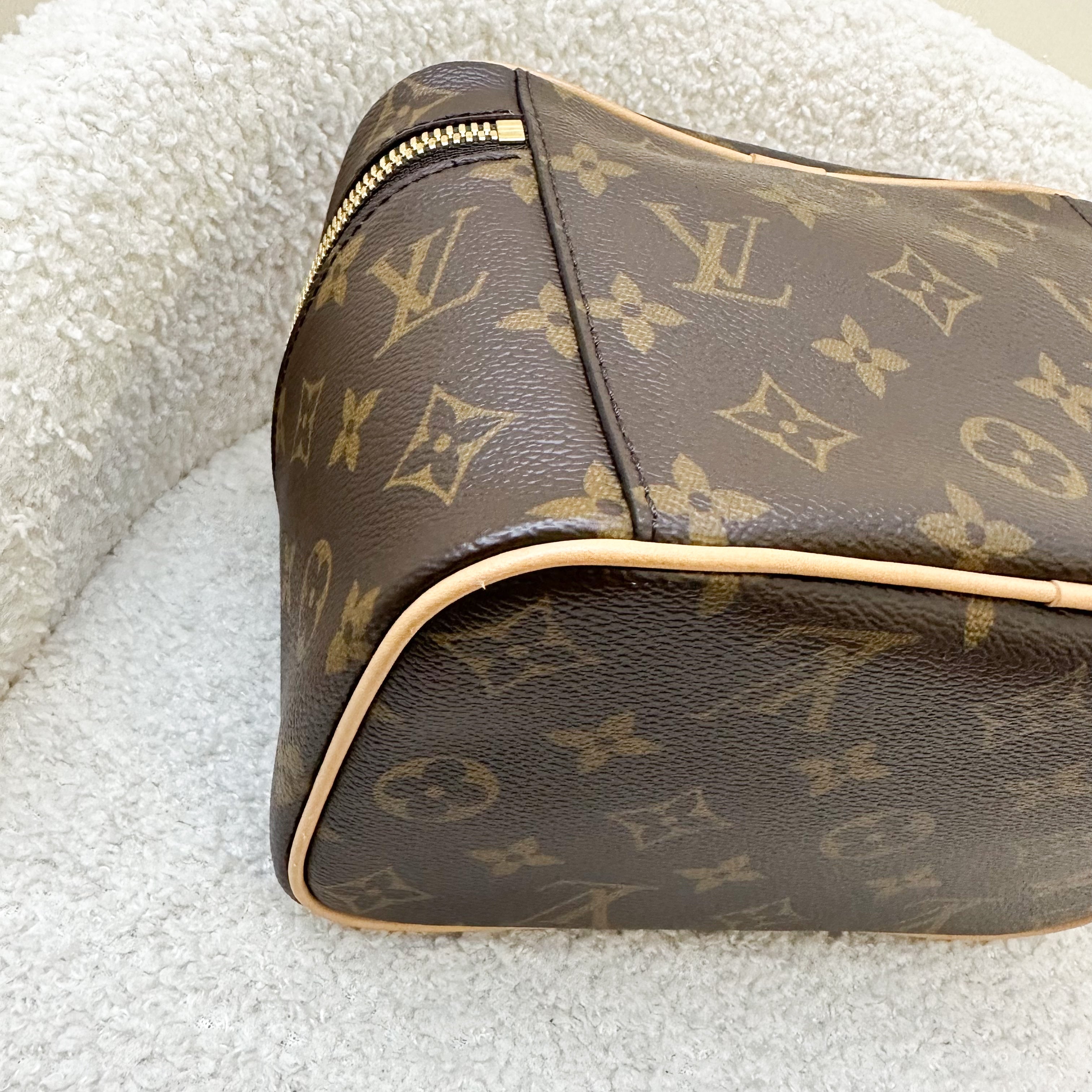 LV Nice Mini Toiletry Pouch in Monogram Canvas GHW