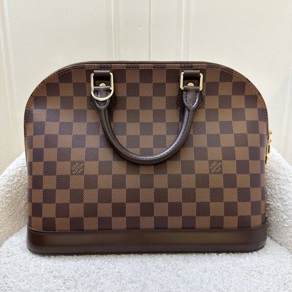 LV Alma PM in Damier Ebene Canvas and GHW
