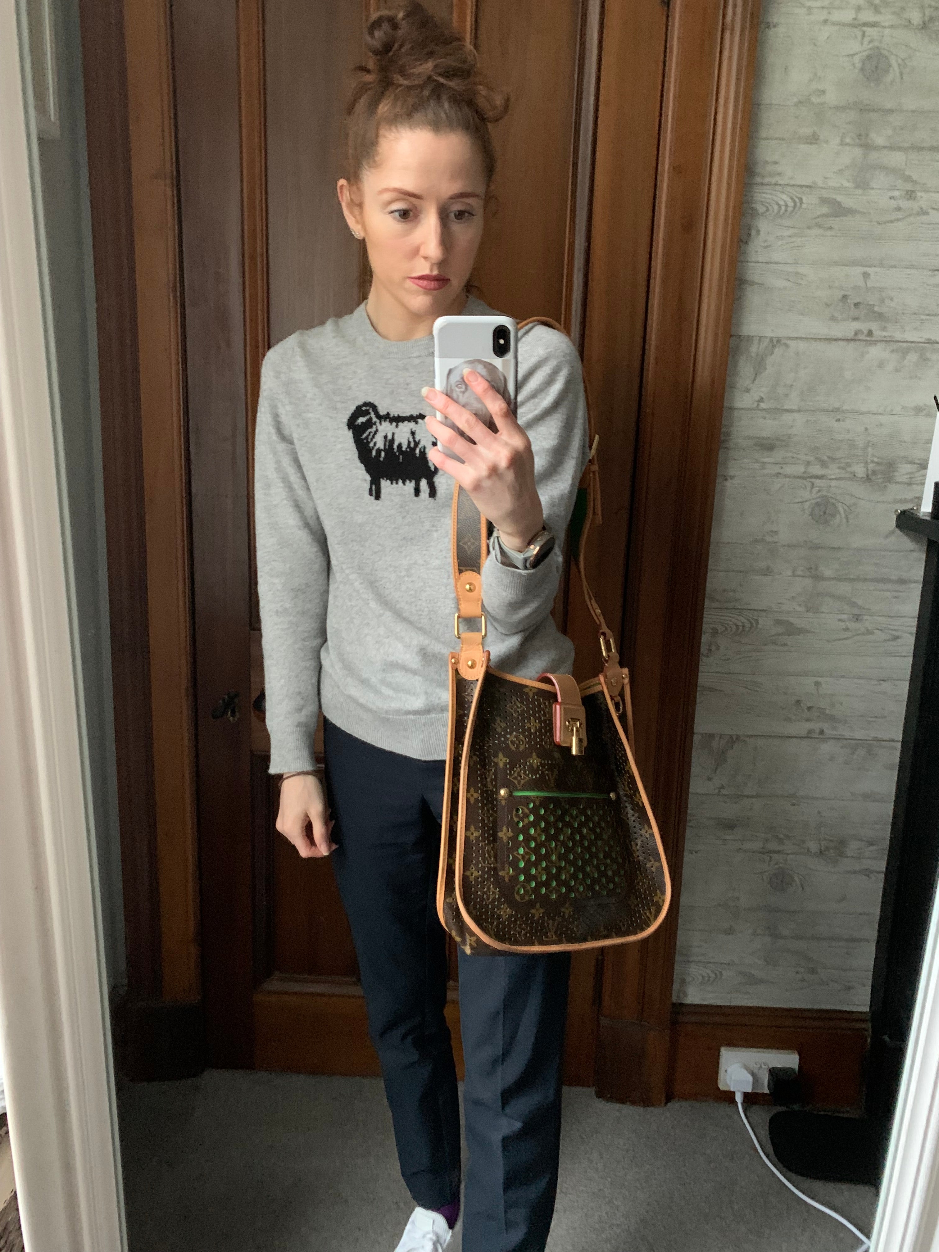 Louis Vuitton Perforated Monogram Green Musette Bag