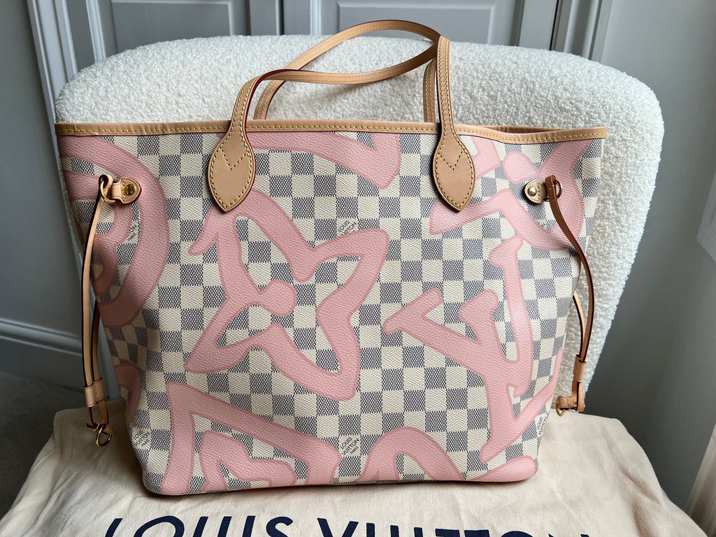 Louis Vuitton Neverfull MM Tahitienne Damier Azur Limited Edition